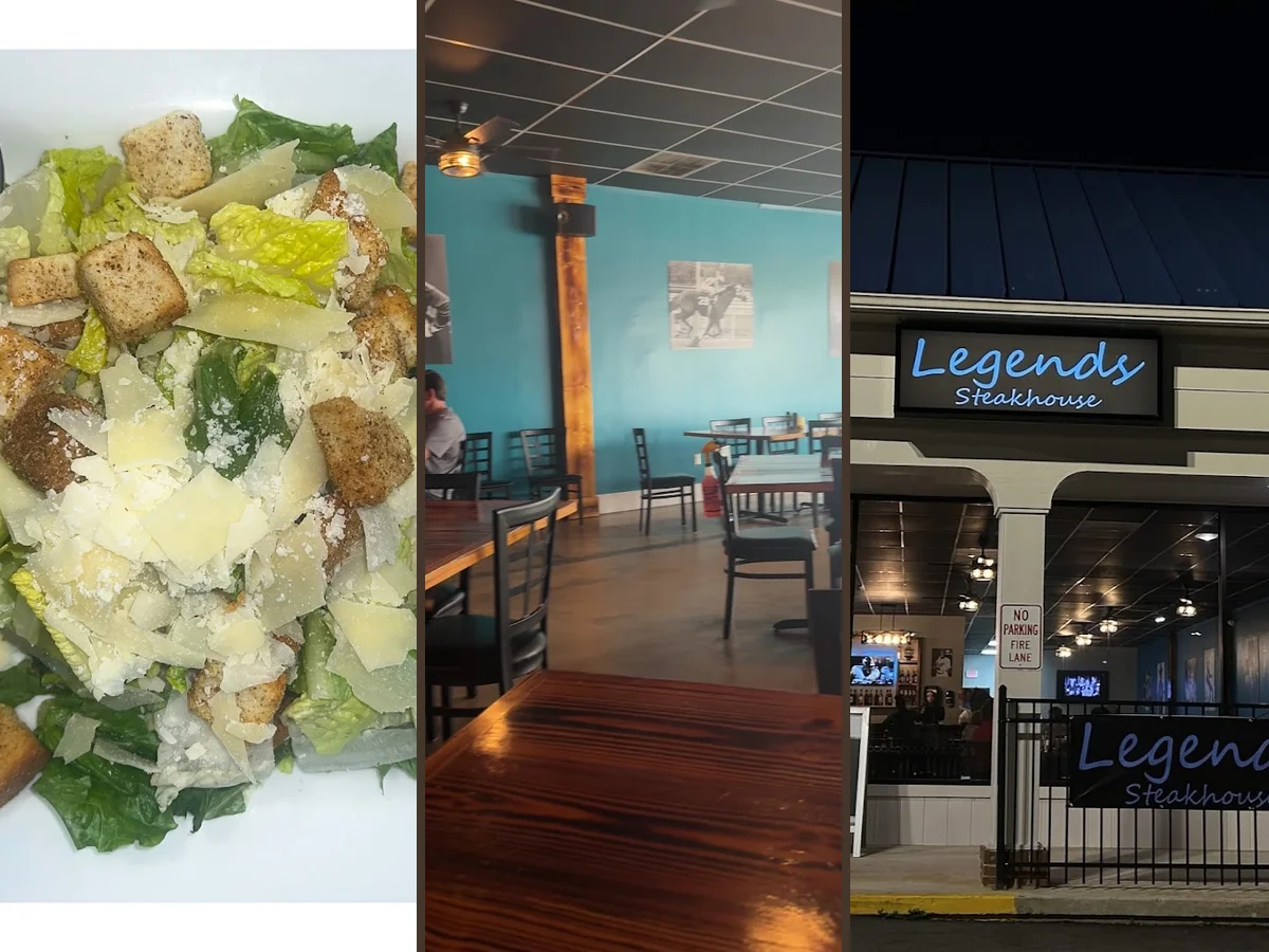 Outdoor seating for lunch or dinner.
