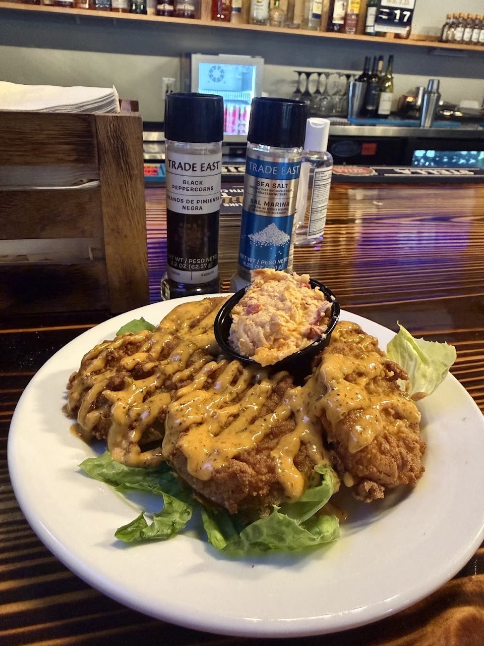 Crispy Fried Chicken and Pimento Cheese